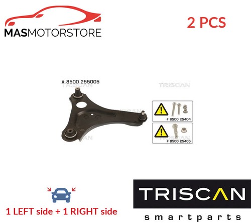 Coppia bracci controllo - rh,